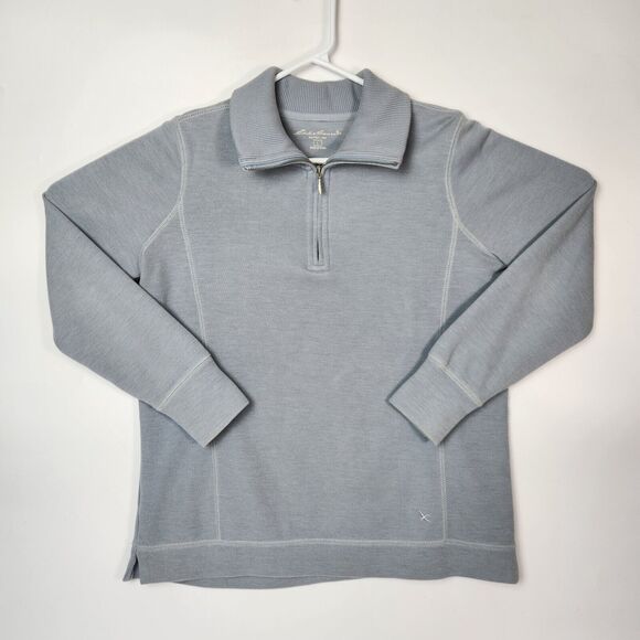 Eddie Bauer Sweater Mens Sz L Preppy Gorpcore Fisherman Outdoors Hiking Rugged - Picture 1 of 14